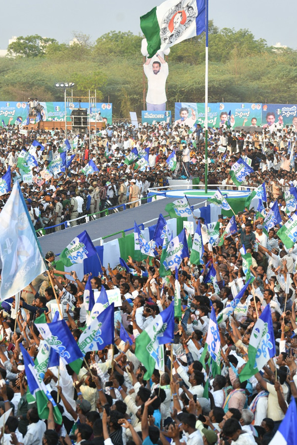 Memantha Siddham Public Meeting At Nandyala Photos - Sakshi13