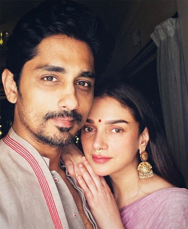 Siddharth and Aditi Rao Hydari get married in Wanaparthy temple - Sakshi3