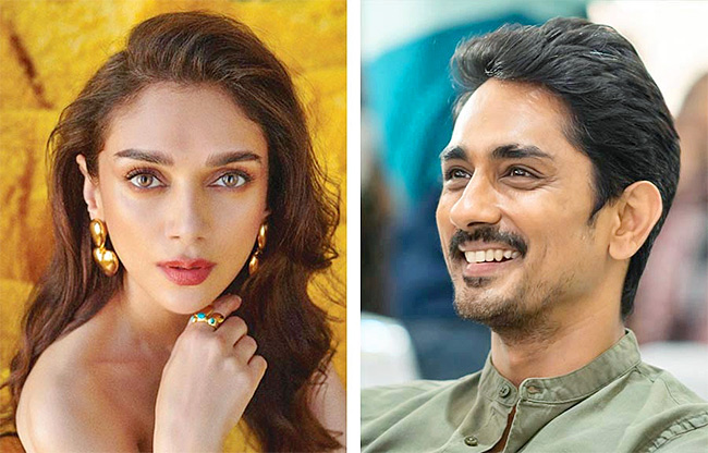 Siddharth and Aditi Rao Hydari get married in Wanaparthy temple - Sakshi9