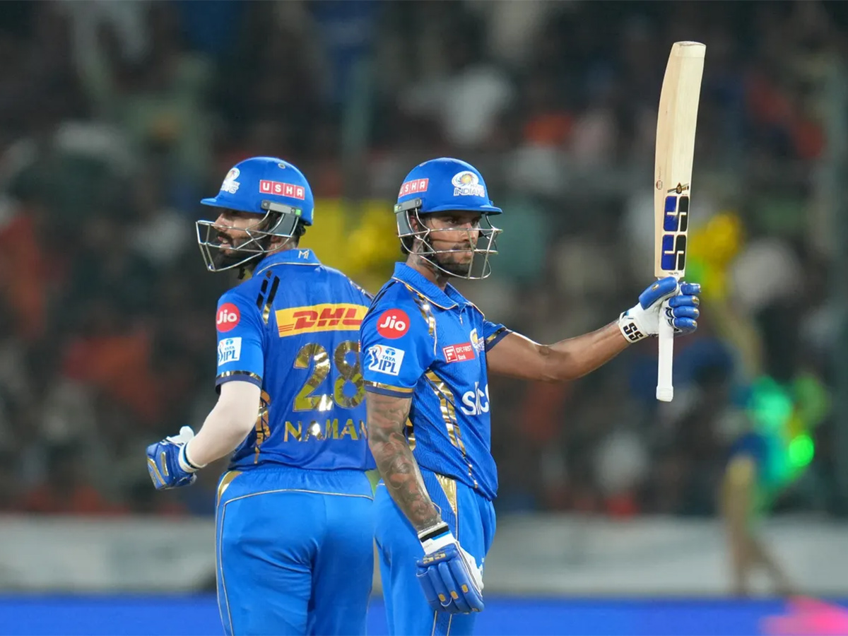 TATA IPL 2024 : tournament between Sunrisers Hyderabad and Mumbai Indians in Hyderabad - Sakshi8