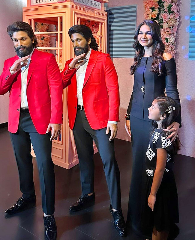 Allu Arjun's Wax Statue At Madame Tussauds Dubai: Photos - Sakshi23