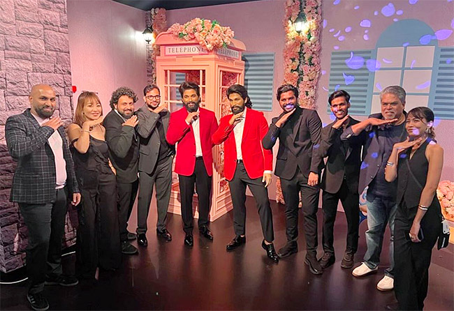 Allu Arjun's Wax Statue At Madame Tussauds Dubai: Photos - Sakshi29