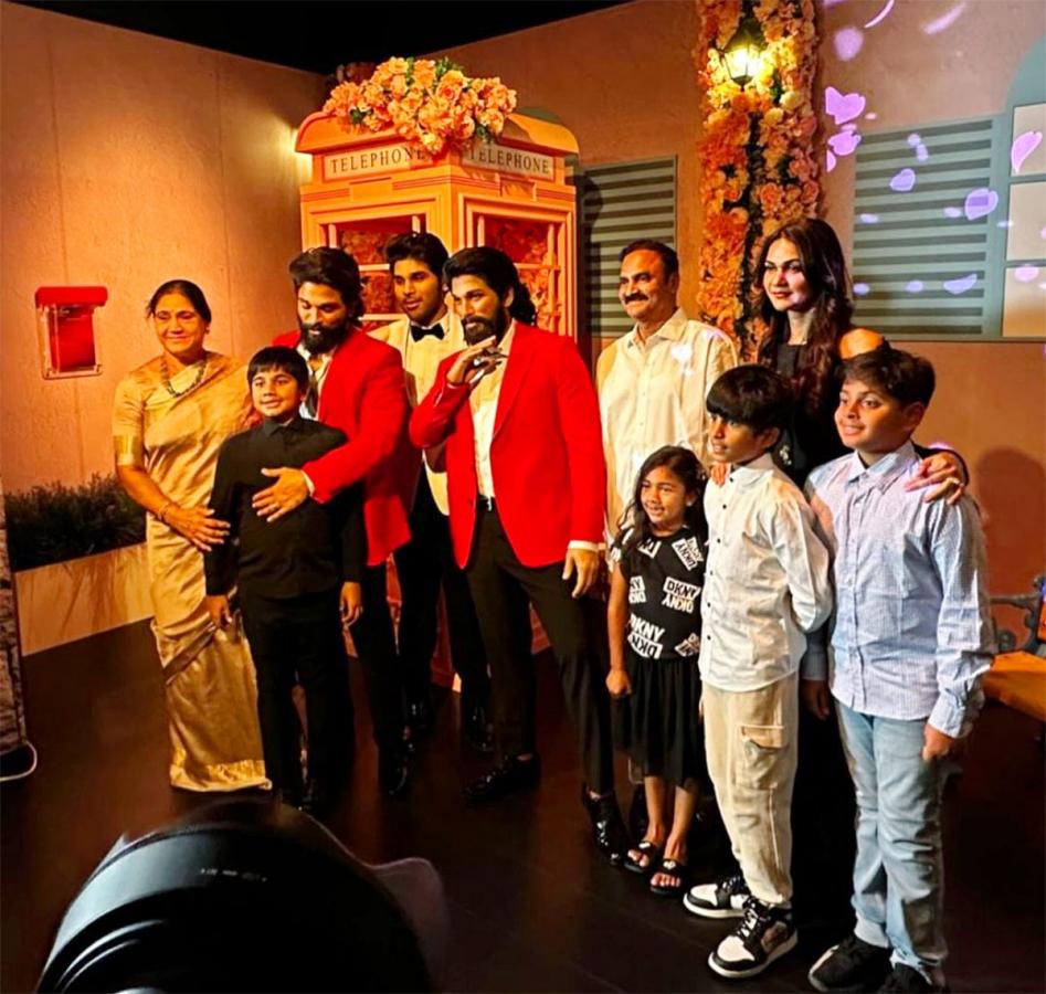 Allu Arjun's Wax Statue At Madame Tussauds Dubai: Photos - Sakshi30