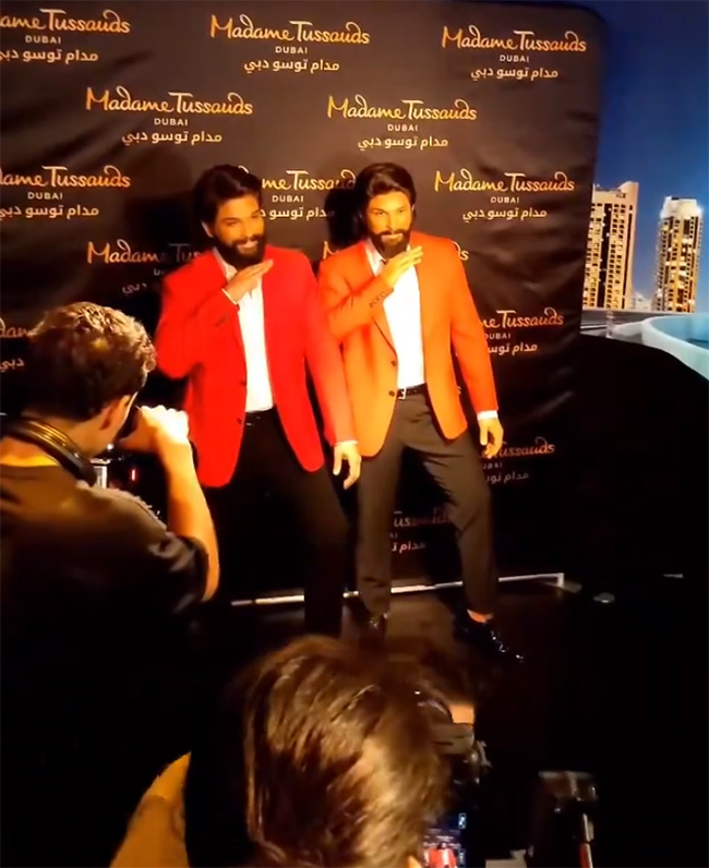 Allu Arjun's wax statue at Madame Tussauds Dubai - Sakshi14