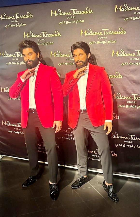 Allu Arjun's wax statue at Madame Tussauds Dubai - Sakshi5