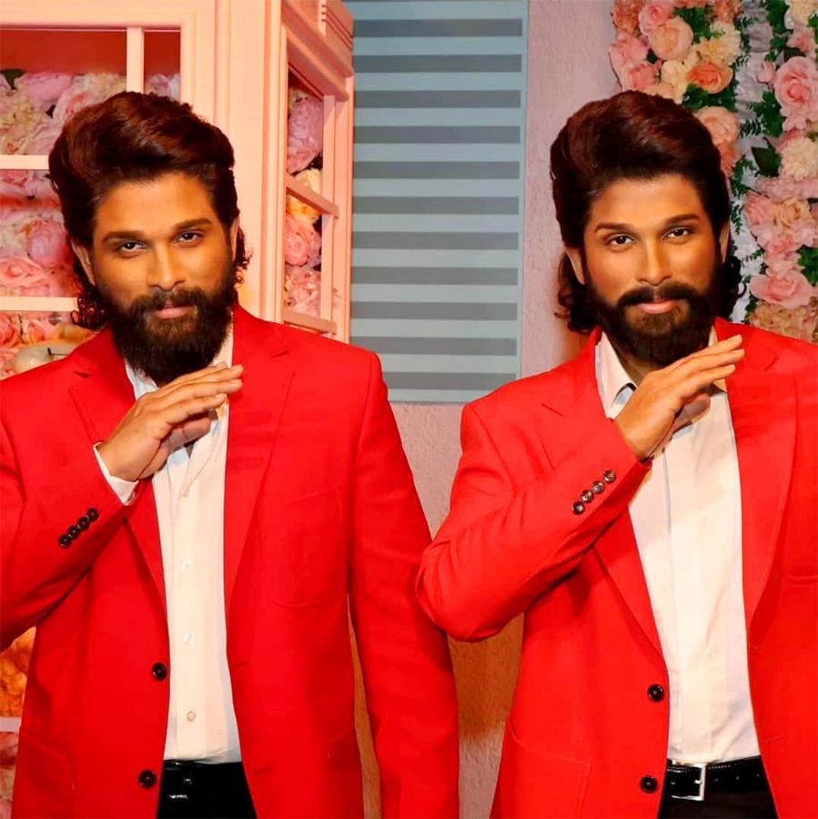 Allu Arjun's wax statue at Madame Tussauds Dubai - Sakshi7