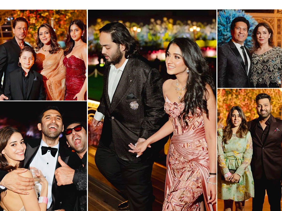 stars entertained guests at Anant Ambanis pre-wedding event in Jamnagar Photos - Sakshi1