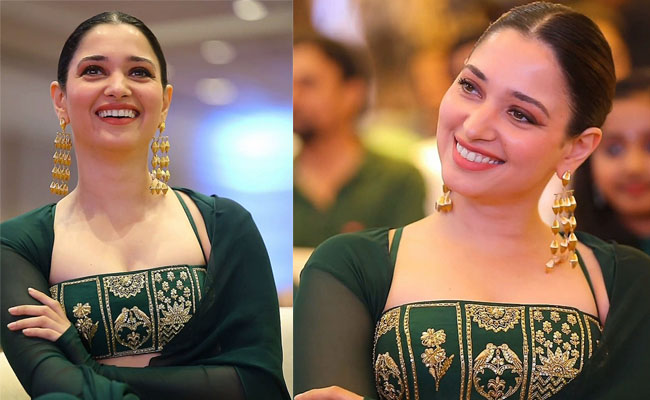 Tamannaah Bhatia at Aranmanai4 Trailer Launch Event Photos Goes Viral - Sakshi1