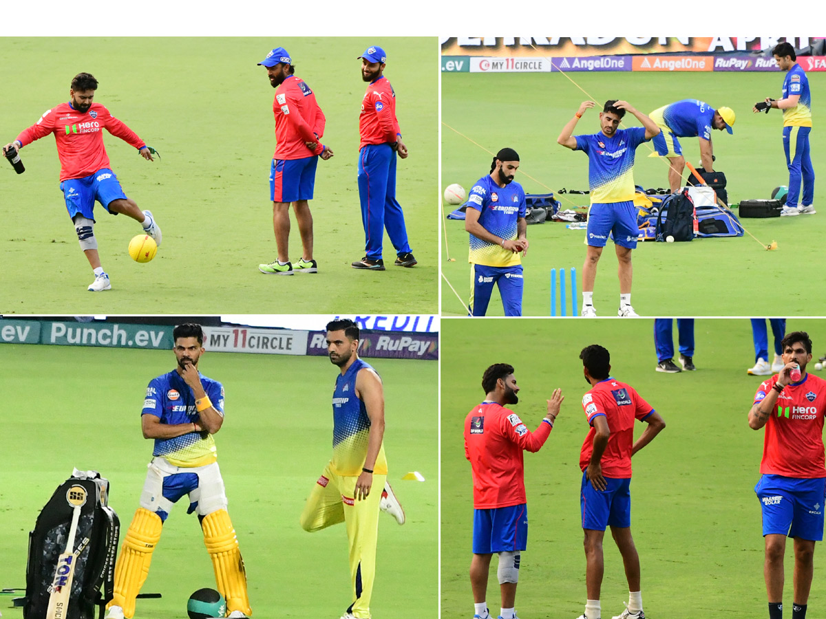 CSK vs DC Practice Session 2024 In Vizag PHotos - Sakshi1