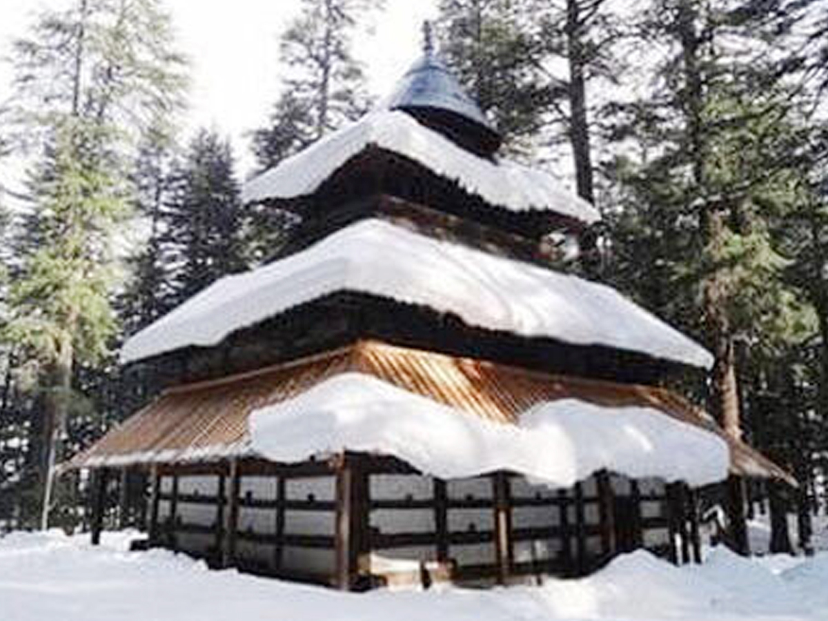 Hidimba Temple At Manali Covered With Snow - Sakshi6