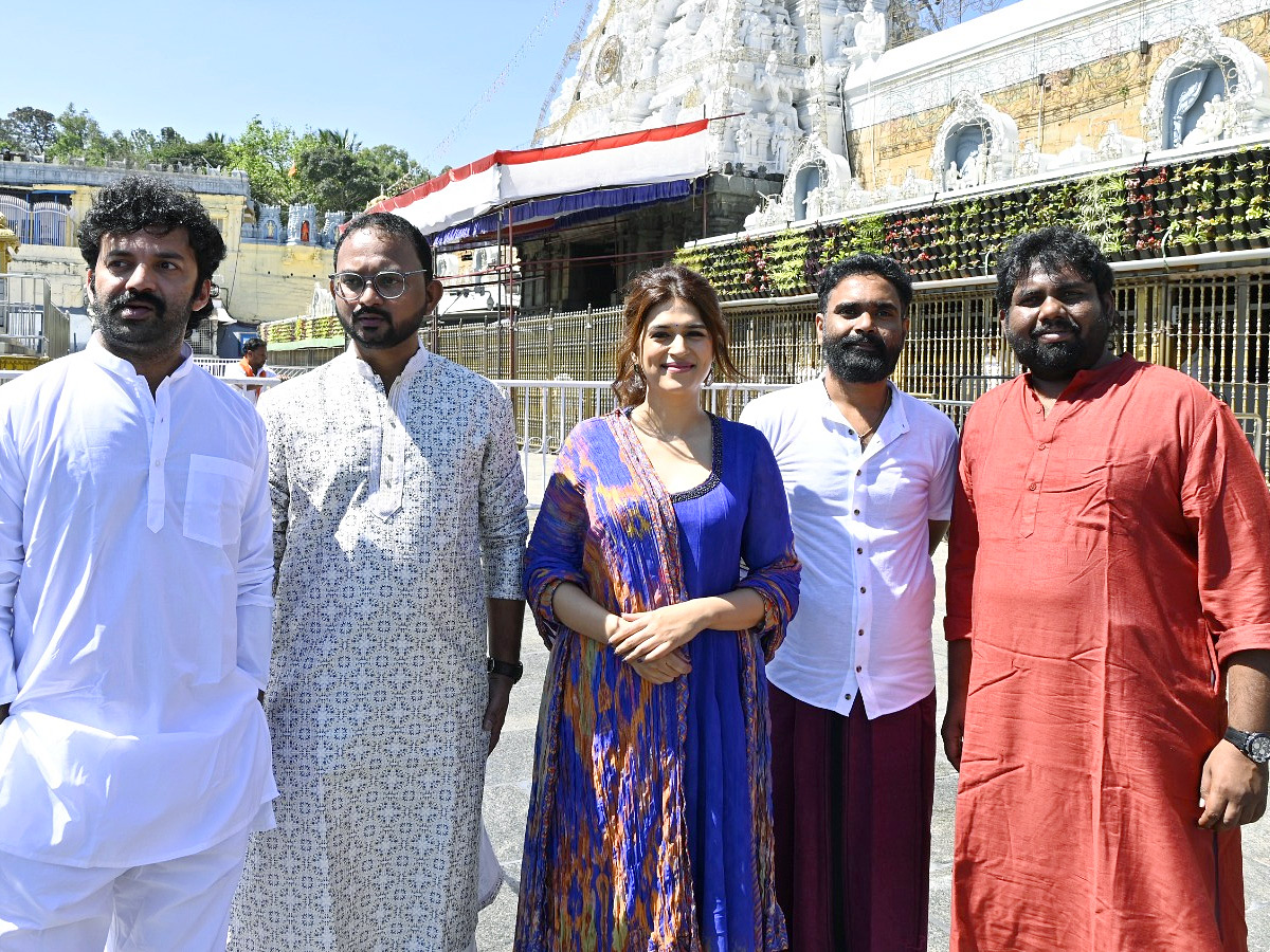 paarijatha parvam Team Visit Tirumala Photos - Sakshi1