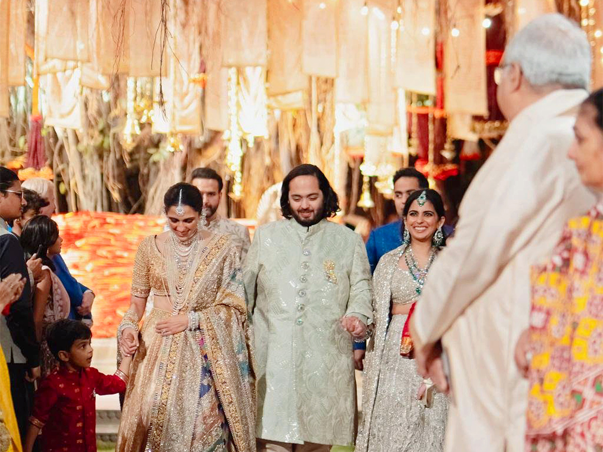 Anant Ambani and Radhika Merchant's pre wedding bash Pics - Sakshi2