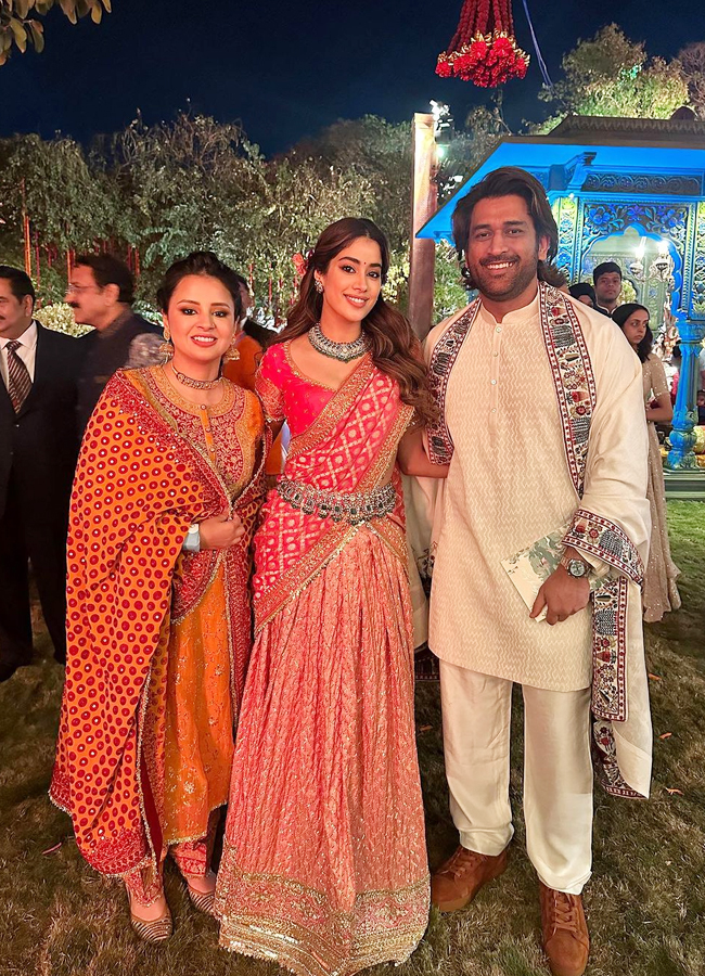 Janhvi Kapoor Stunns Everyone By Her Appearance At Ambani Radhika Pre-Wedding Event - Sakshi4