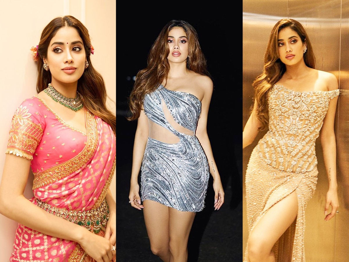 Janhvi Kapoor Stunns Everyone By Her Appearance At Ambani Radhika Pre-Wedding Event - Sakshi1