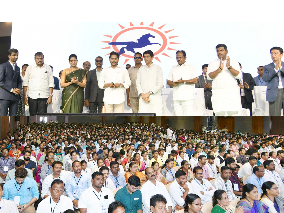 AP CM YS Jagan LAUNCHING OF CASCADING SKILLS PARADIGM BHAVITA at Vizag Photos - Sakshi1