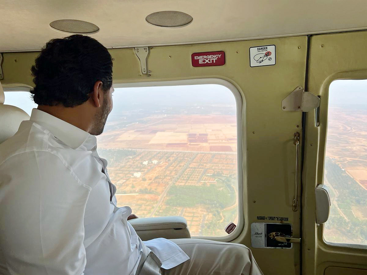 Andhra Pradesh CM YS Jagan Reddy conducts aerial survey in Bhogapuram Photos - Sakshi6