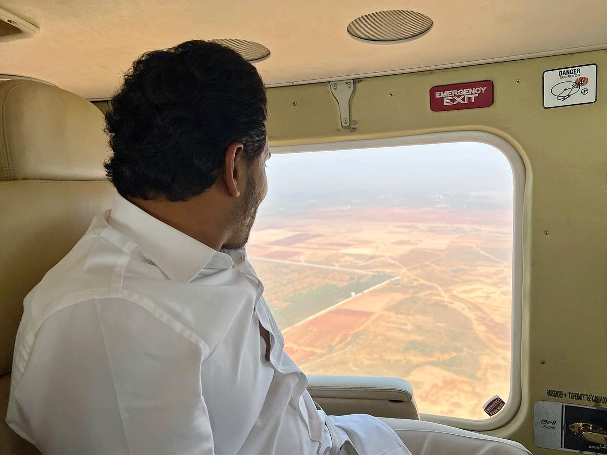 Andhra Pradesh CM YS Jagan Reddy conducts aerial survey in Bhogapuram Photos - Sakshi7