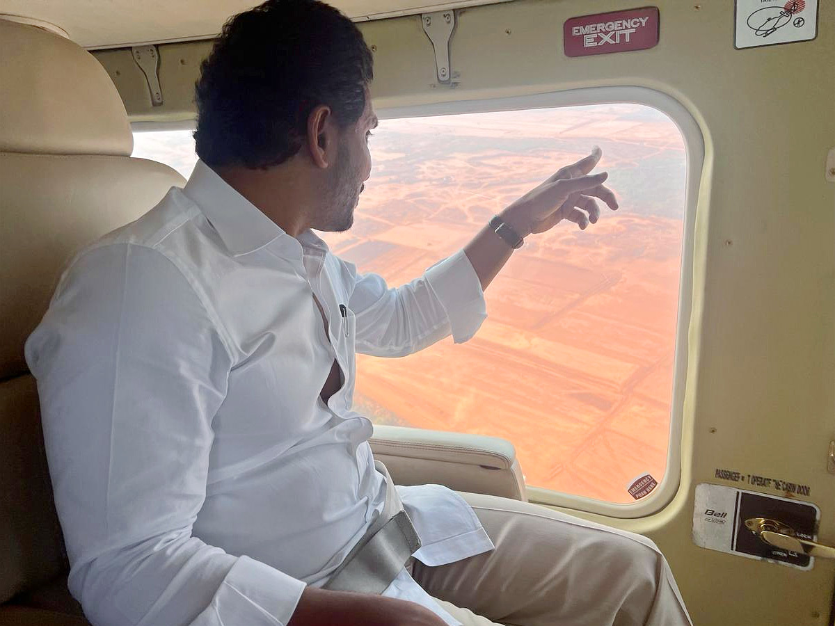 Andhra Pradesh CM YS Jagan Reddy conducts aerial survey in Bhogapuram Photos - Sakshi8