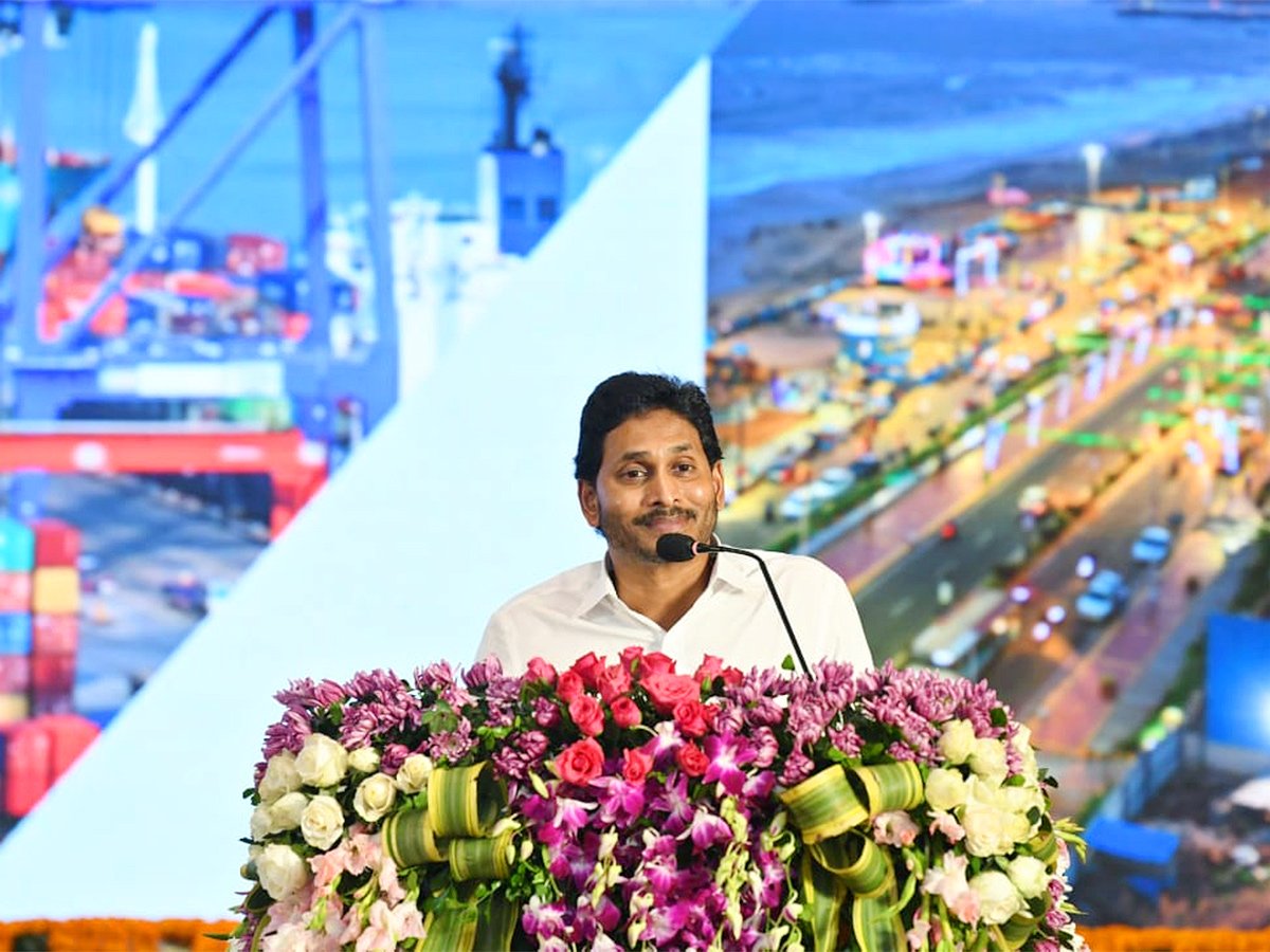 CM YS Jagan Unveils 'Vision Visakha' Programme Photos - Sakshi3