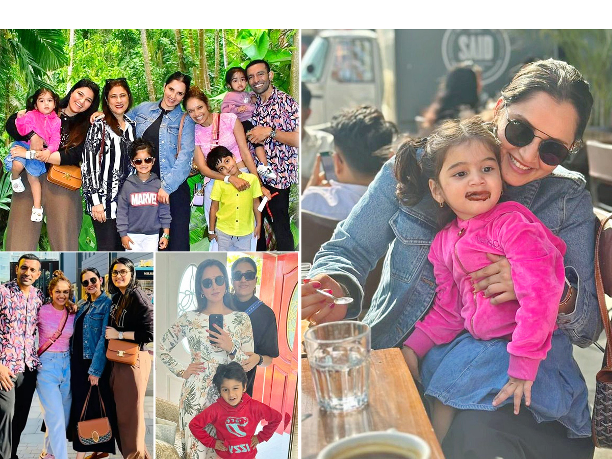 Tennis Star Sania Mirza Latest Dubai Vacation With Family, Photos - Sakshi1