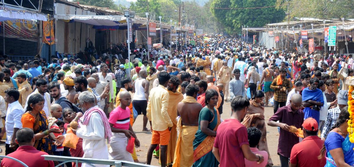 Maha Shivratri 2024: Huge Devotees in Srisailam Photos - Sakshi25