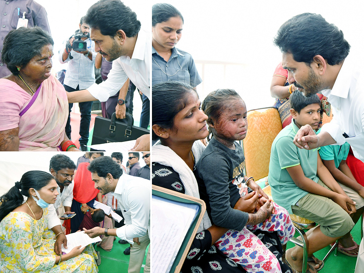 CM YS Jagan Helped The Sick Victims At Anakapalle - Sakshi1