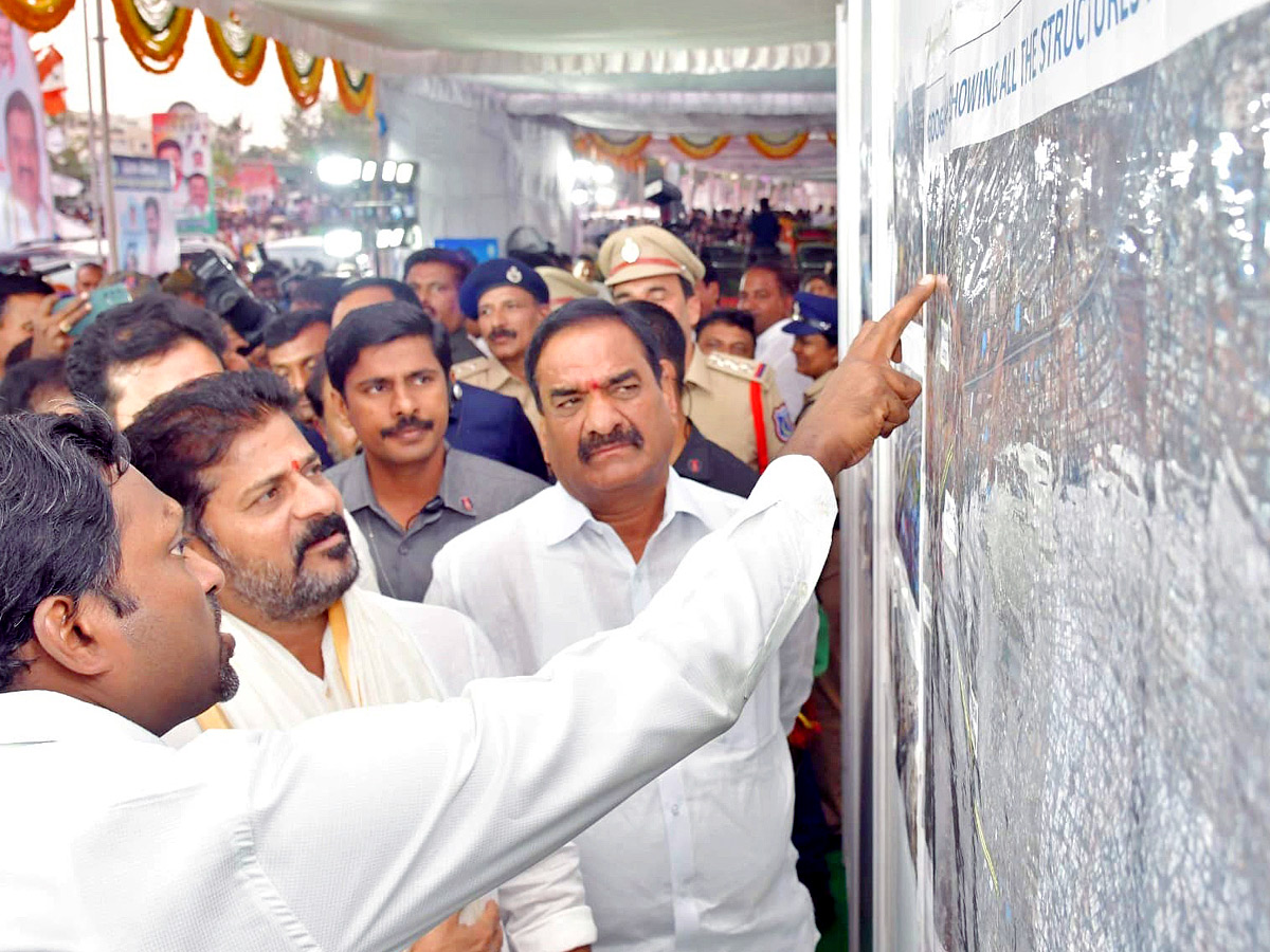 CM Revanth Reddy Inaugurates Second-Level Flyover at Bairamalguda Photos - Sakshi13