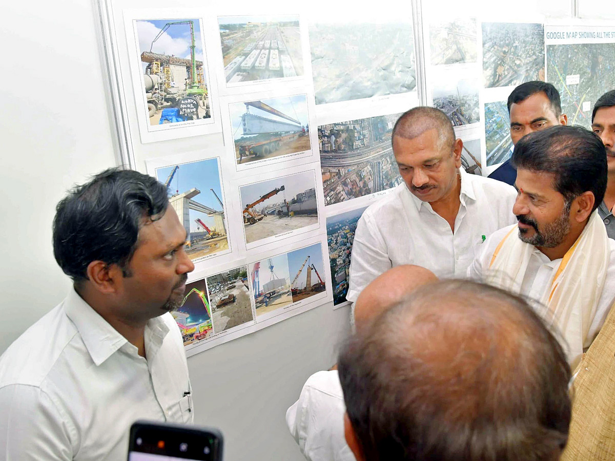 CM Revanth Reddy Inaugurates Second-Level Flyover at Bairamalguda Photos - Sakshi14