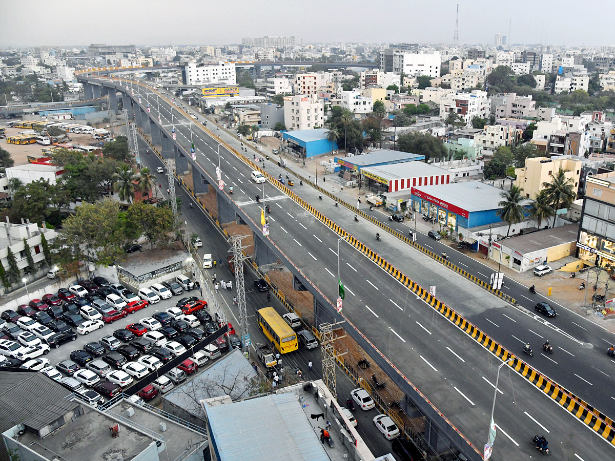 CM Revanth Reddy Inaugurates Second-Level Flyover at Bairamalguda Photos - Sakshi5