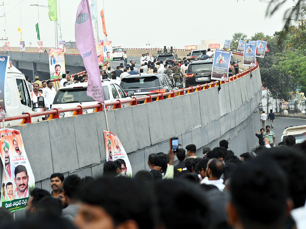 CM Revanth Reddy Inaugurates Second-Level Flyover at Bairamalguda Photos - Sakshi6