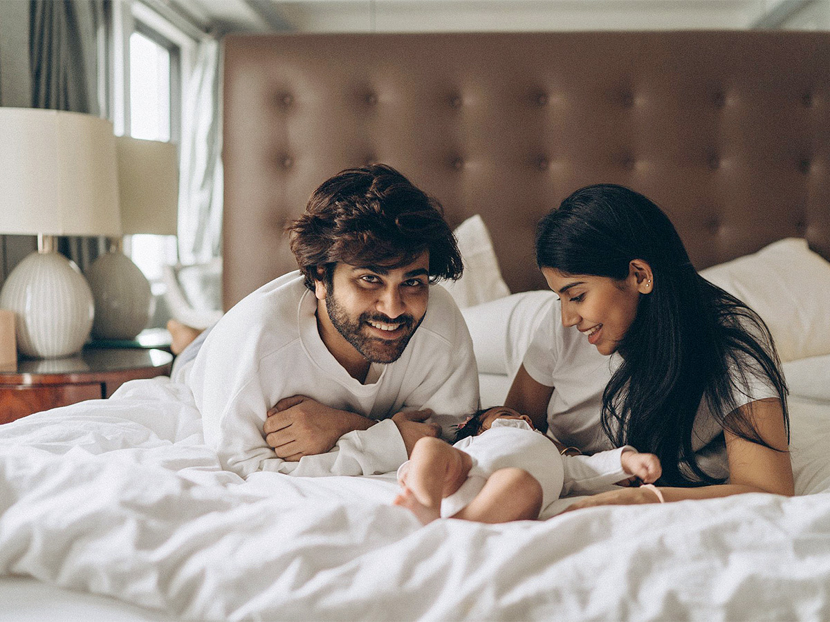 Sharwanand shares pics of his baby girl photos - Sakshi1