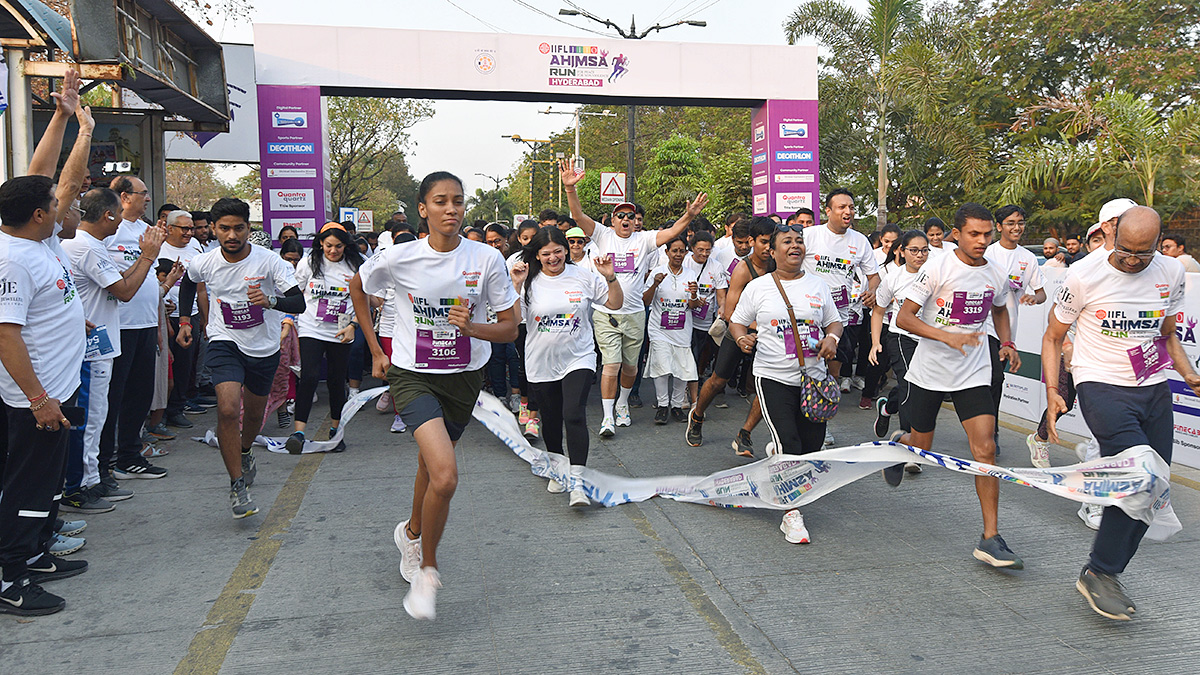 2nd Edition of IIFL JITO Ahimsa Run - Sakshi16