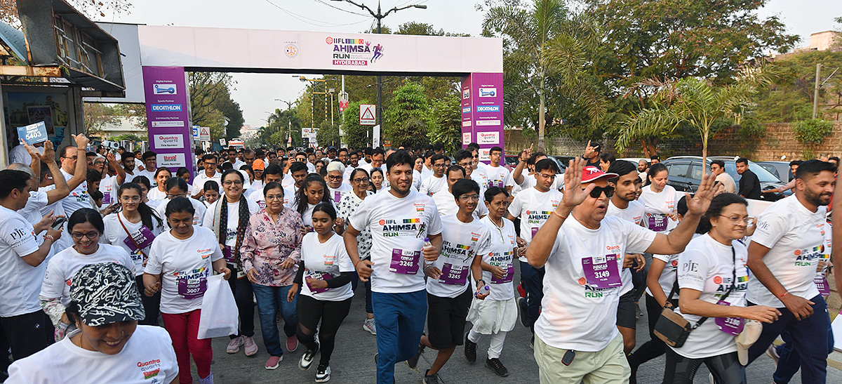 2nd Edition of IIFL JITO Ahimsa Run - Sakshi19