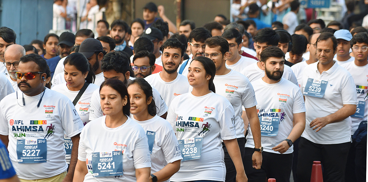 2nd Edition of IIFL JITO Ahimsa Run - Sakshi5