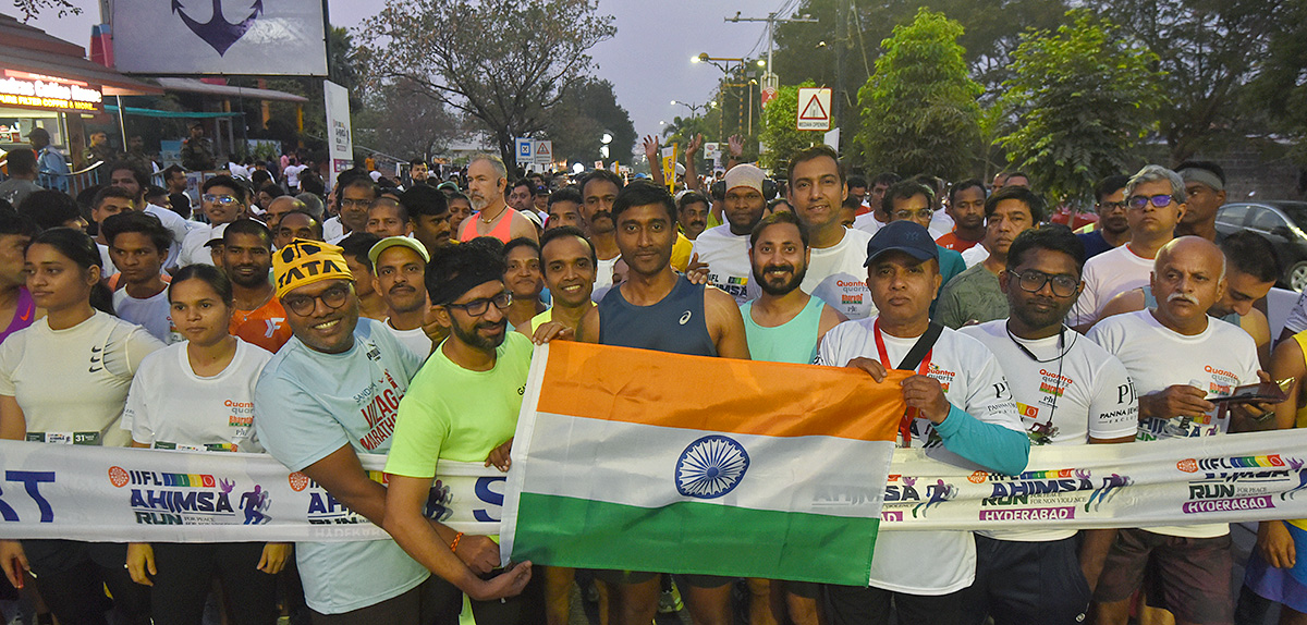 2nd Edition of IIFL JITO Ahimsa Run - Sakshi8