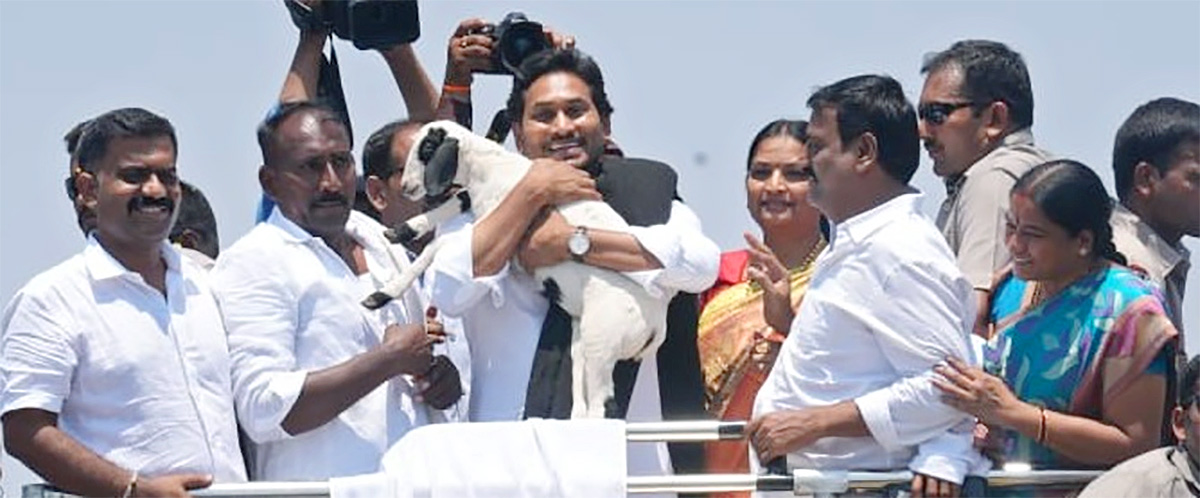 AP CM YS Jagan Road Show at Bathalapalli Photos - Sakshi16