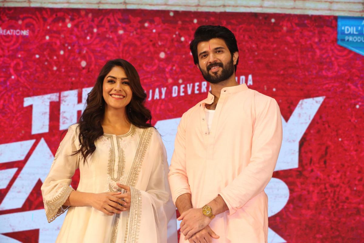 Vijay Devarakonda And Mrunal Thakur at Family Star Press Meet Photos - Sakshi6