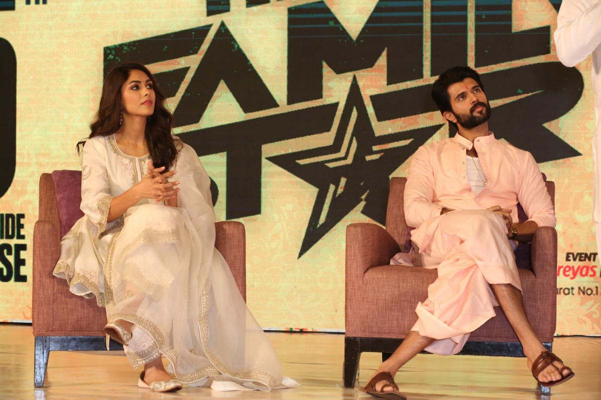 Vijay Devarakonda And Mrunal Thakur at Family Star Press Meet Photos - Sakshi7