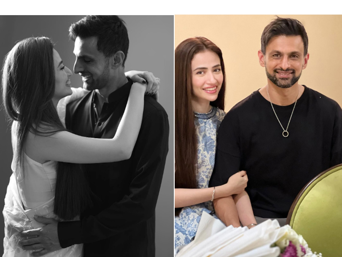 Shoaib Malik Celebrates Ramzan With Wife Sana Javed Photos - Sakshi1