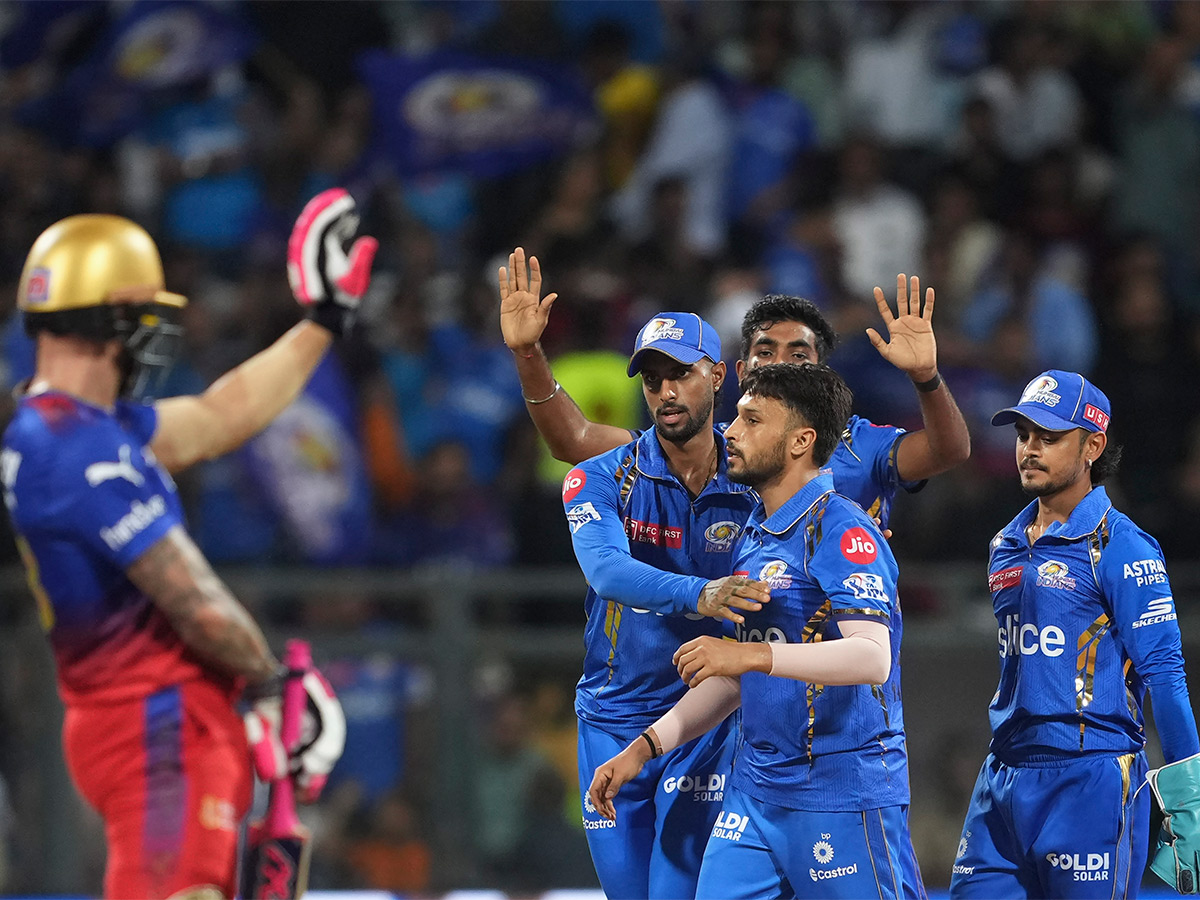 IPL 2024 cricket match against Royal Challengers Bengaluru and Mumbai Indians  - Sakshi21