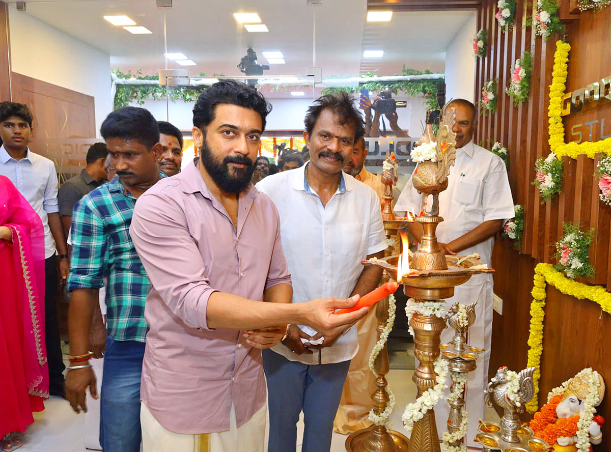 Actor Suriya at Grand Launch of GOOD LUCK STUDIOS - Sakshi23