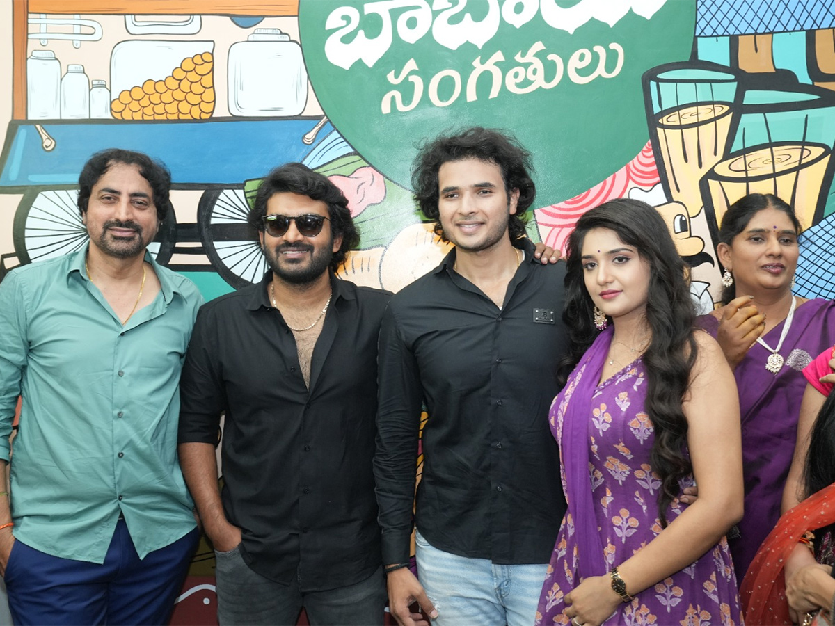 Kiran Abbavaram Launches Babai Hotel Photos - Sakshi6