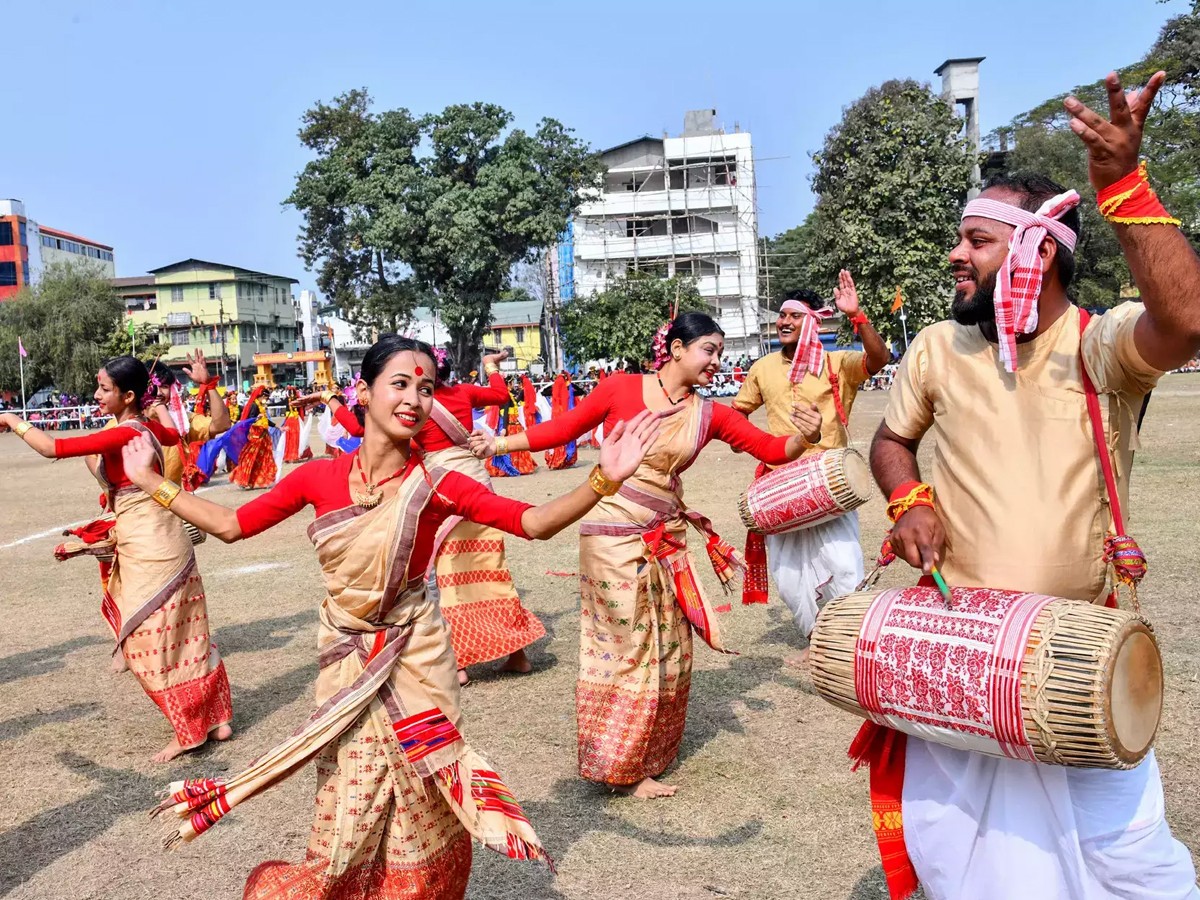 Bohag Bihu 2024 Celebrations In Assam Photos - Sakshi2