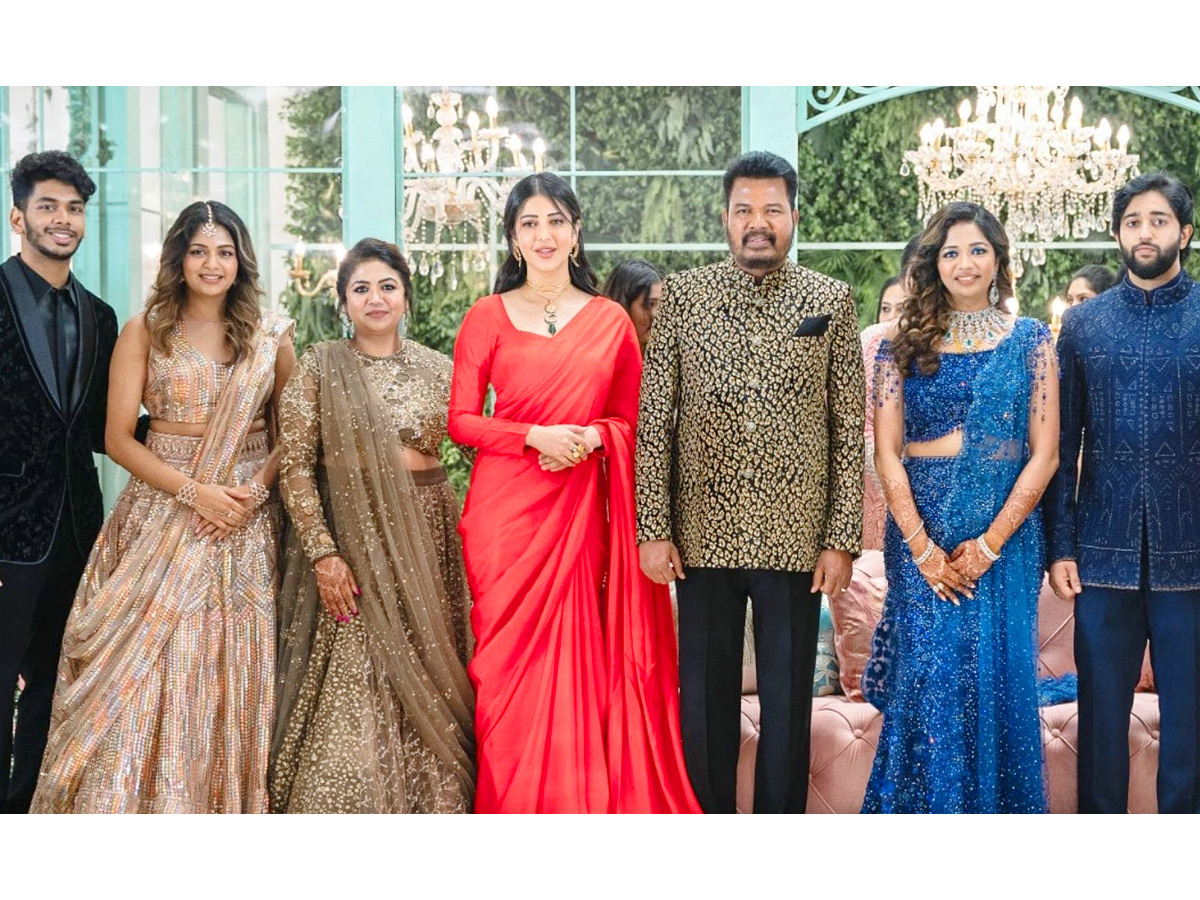 Shankar Daughter Aishwarya Shankar Wedding Reception Photos - Sakshi12