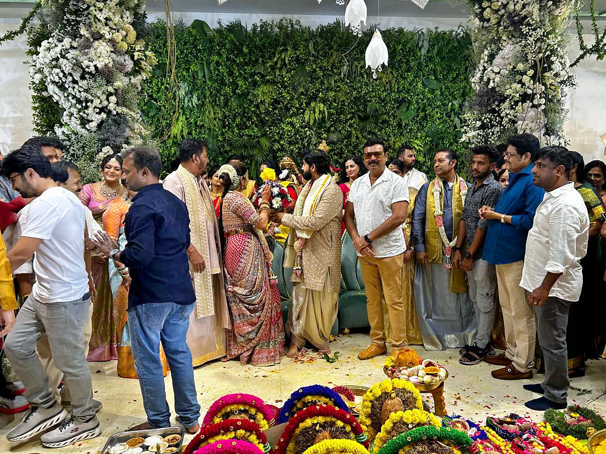 Shankar Daughter Aishwarya Shankar Wedding Reception Photos - Sakshi4