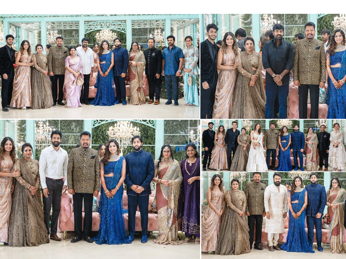 Shankar Daughter Aishwarya Shankar Wedding Reception Photos - Sakshi1