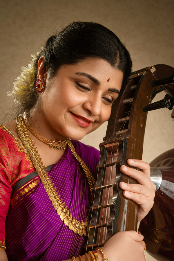 Veena Srivani Special Talent On Veena - Sakshi14