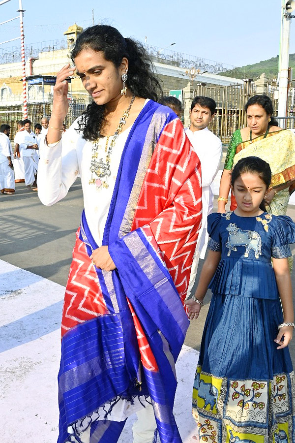 Badminton Player PV Sindhu Visited Tirumala Photos - Sakshi18