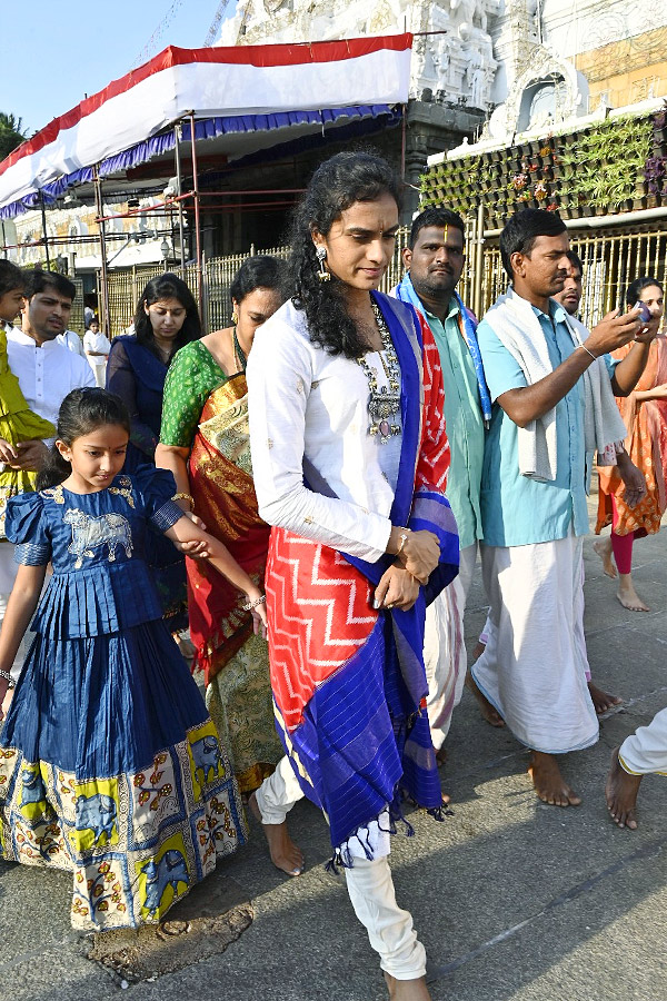 Badminton Player PV Sindhu Visited Tirumala Photos - Sakshi19