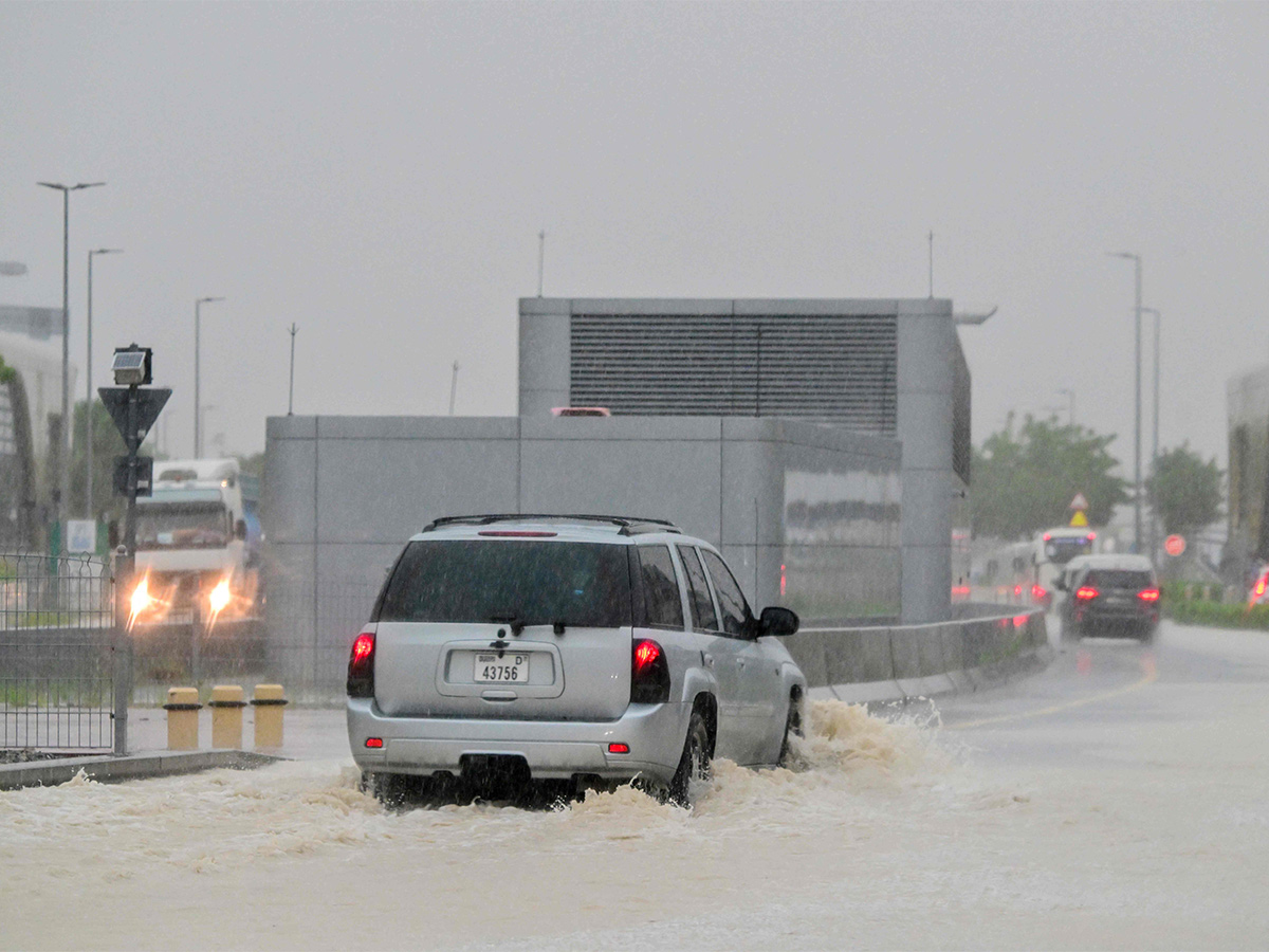 Photos Of Unbelievable Scenes From Dubai Due To Heavy Rains - Sakshi13